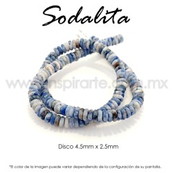Sodalita disco 4.5×2.5mm
