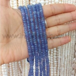 Tanzanita dona lisa 5mm-6mm