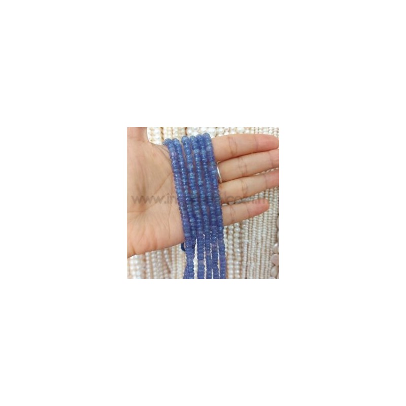 Tanzanita dona lisa 5mm-6mm